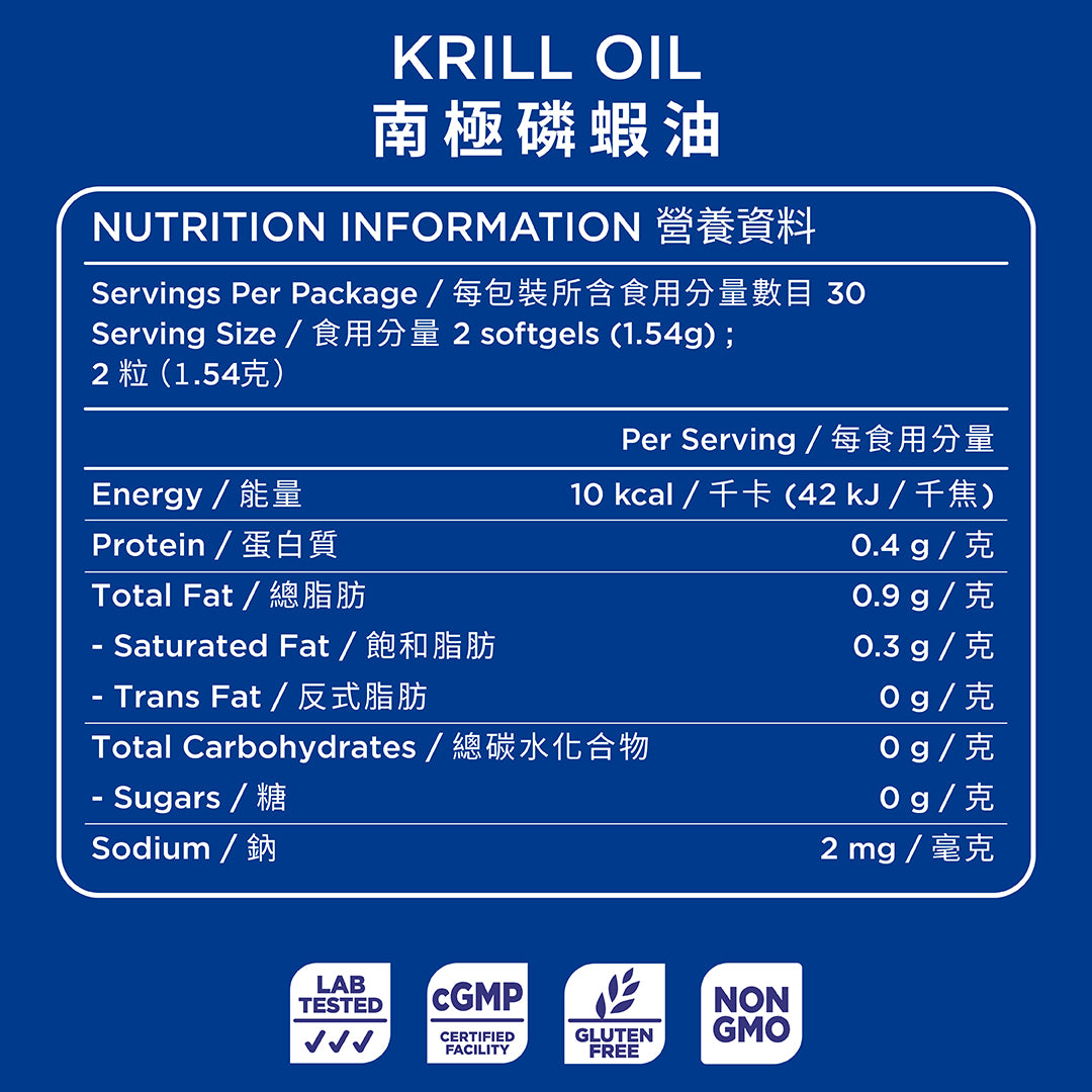 Krill Oil (Expiry Date: 2025/11/30)