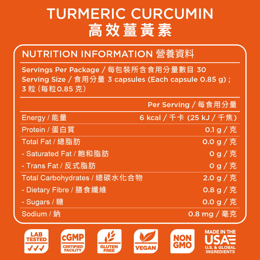 Turmeric Curcumin Health Supplement